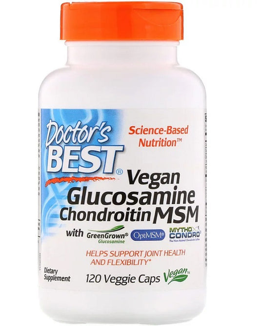 Doctor's Best Vegan Glucosamine & Chondroitin & MSM 120 vcaps