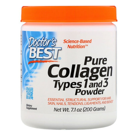 Doctor's Best Pure Collagen Types 1 and 3 Powder 200g