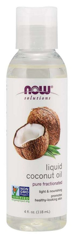 NOW Foods Coconut Oil Liquid Pure Fractionated 118 ml