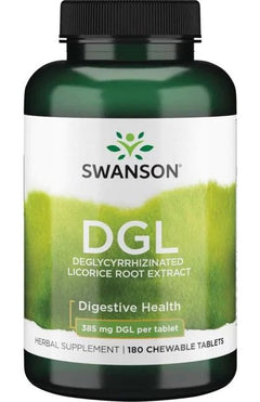 Swanson DGL 385mg  180 chewable tablets