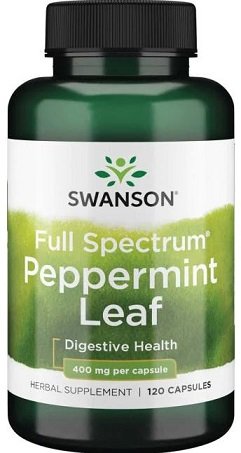 Swanson Full Spectrum Peppermint Leaf 400mg 120 caps