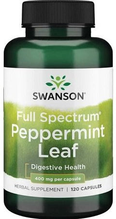 Swanson Full Spectrum Peppermint Leaf 400mg 120 caps