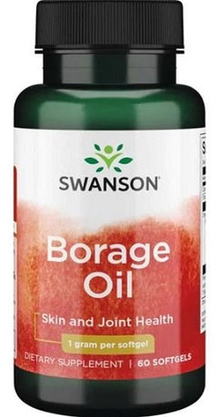 Swanson Borage Oil 1000mg 60 softgels