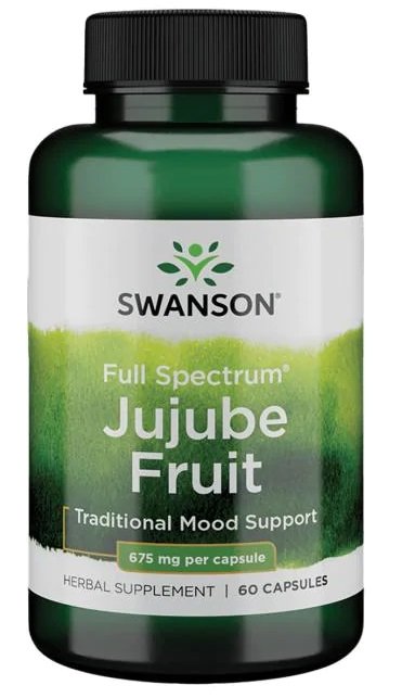 Swanson Full Spectrum Jujube Fruit 675mg 60 caps