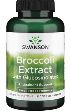 Swanson Broccoli Extract with Glucosinolates 120 vcaps