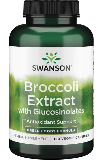 Swanson Broccoli Extract with Glucosinolates 120 vcaps