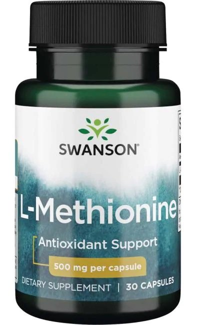 Swanson L-Methionine 500mg 30 caps