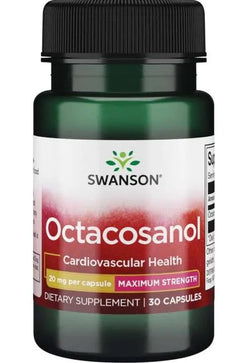 Swanson Octacosanol Maximum-Strength 20mg 30 caps