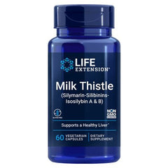 Life Extension Milk Thistle Silymarin-Silibinins-Isosilybin A & B 60 vcaps