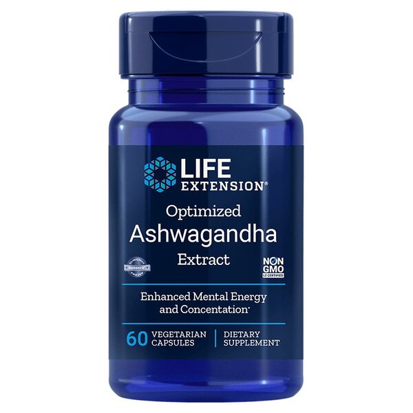 Life Extension Optimized Ashwagandha Extract 60 vcaps