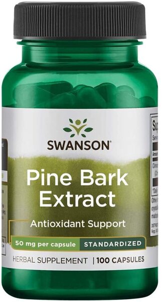 Swanson Pine Bark Extract 50mg 100 caps