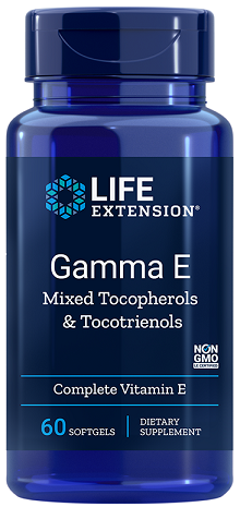 Life Extension Gamma E Mixed Tocopherols & Tocotrienols 60 softgels