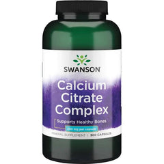 Swanson Calcium Citrate Complex 250mg 300 caps