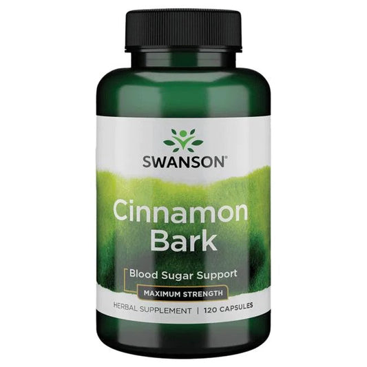 Swanson Cinnamon Bark Maximum Strength 120 caps