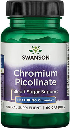 Swanson Chromium Picolinate Featuring Chromax 200mcg 60 caps