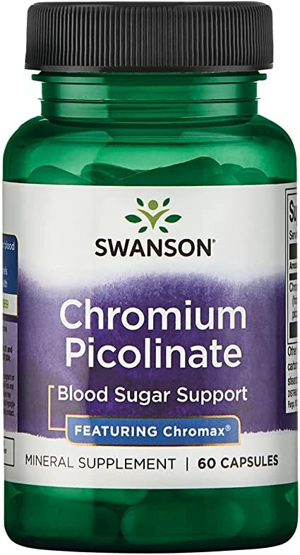 Swanson Chromium Picolinate Featuring Chromax 200mcg 60 caps