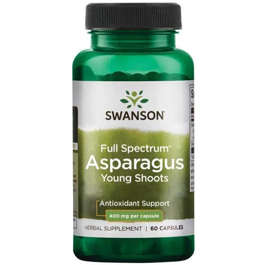 Swanson Full Spectrum Asparagus Young Shoots 400mg 60 caps