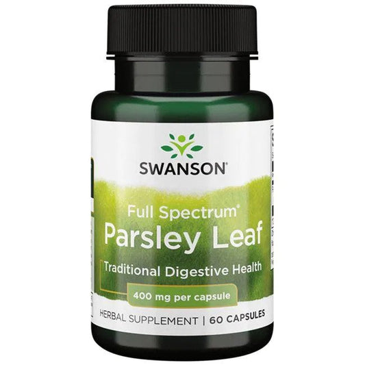 Swanson Full Spectrum Parsley Leaf 400mg 60 caps