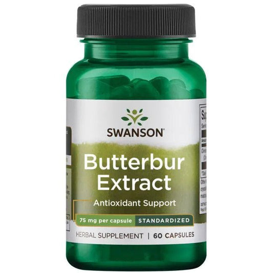 Swanson Butterbur Extract 75mg 60 caps