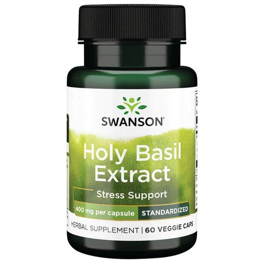 Swanson Holy Basil Extract 400mg 60 vcaps