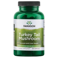Swanson Turkey Tail Mushroom 120 caps
