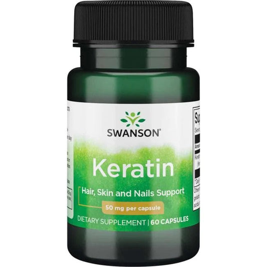 Swanson Keratin 50mg 60 caps