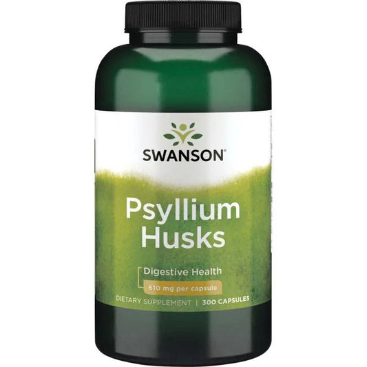 Swanson Psyllium Husks 610mg 300 caps