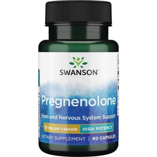 Swanson Pregnenolone 25mg 60 caps