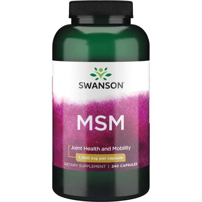 Swanson MSM 1000mg 240 caps