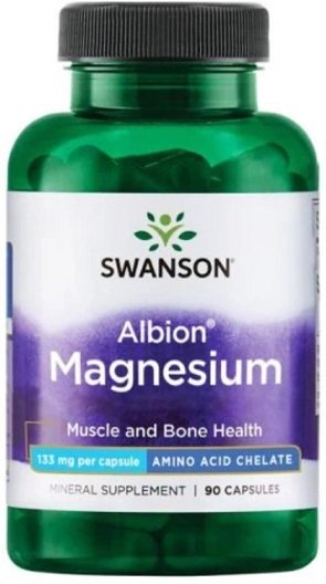 Swanson Albion Magnesium 133mg 90 caps