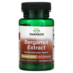 Swanson Bergamot Extract 500mg 30 vcaps