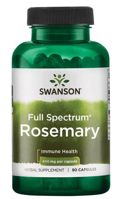 Swanson Rosemary 400mg 90 caps