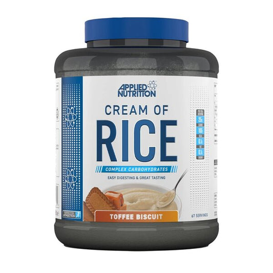 Applied Nutrition Cream of Rice Toffee Biscuit 2000g