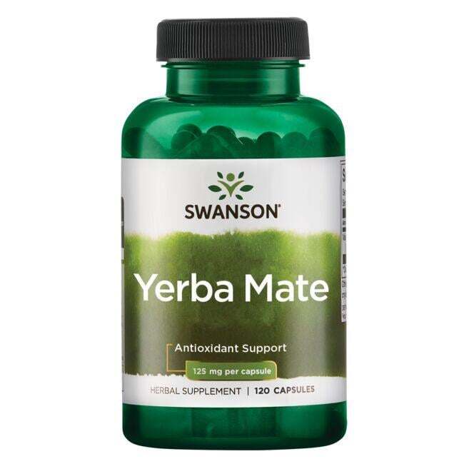 Swanson Yerba Mate 125mg 120 caps
