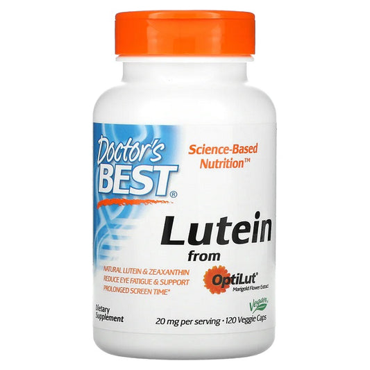 Doctor's Best Lutein from OptiLut 10mg 120 vcaps