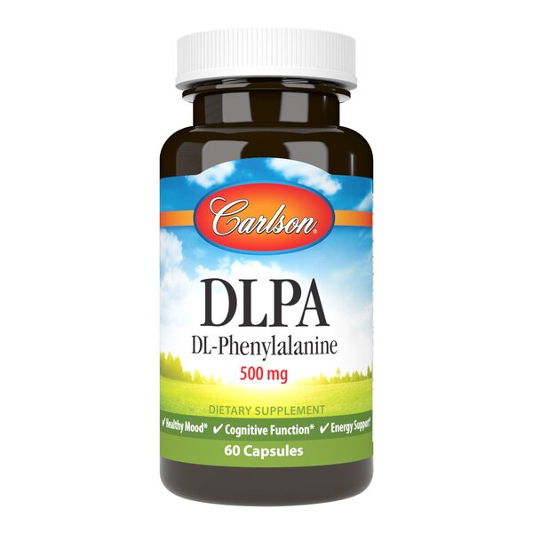 Carlson Labs DLPA 500mg 60 caps