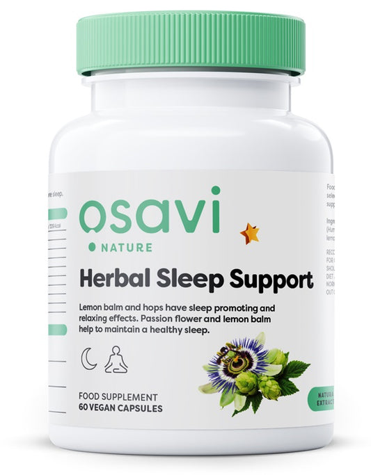 Osavi Herbal Sleep Support (Melatonin Free) 60 vegan caps