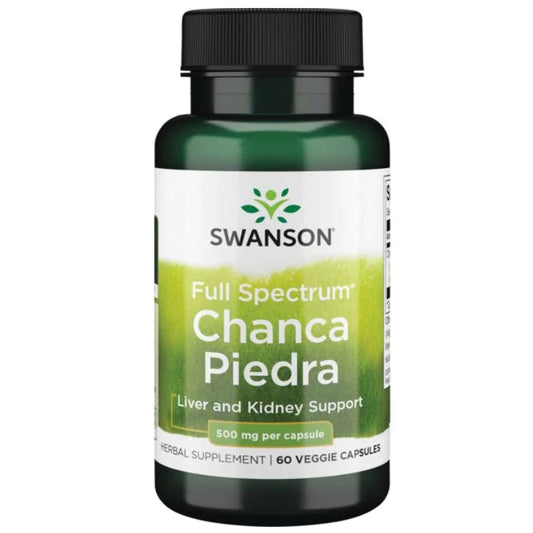 Swanson Full Spectrum Chanca Piedra 500mg 60 vcaps