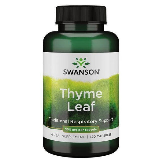 Swanson Thyme Leaf 500mg 120 caps