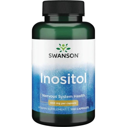 Swanson Inositol 650mg 100 caps