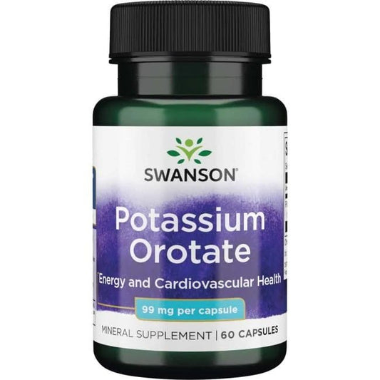Swanson Potassium Orotate 99mg 60 caps