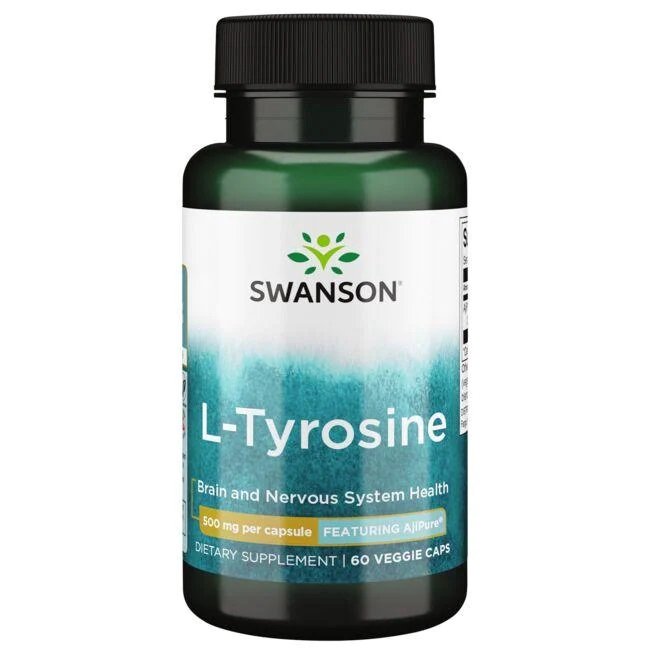Swanson L-Tyrosine 500mg 60 vcaps