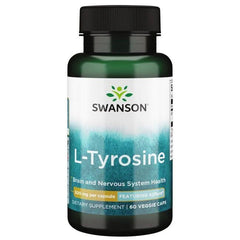 Swanson L-Tyrosine 500mg 60 vcaps