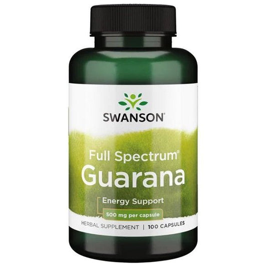 Swanson Full Spectrum Guarana 500mg 100 caps