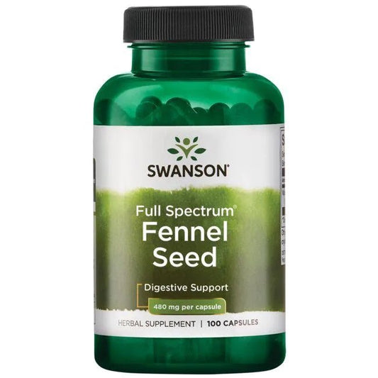 Swanson Full Spectrum Fennel Seed 480mg 100 caps