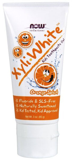 NOW Foods XyliWhite Kids Orange Splash 85g