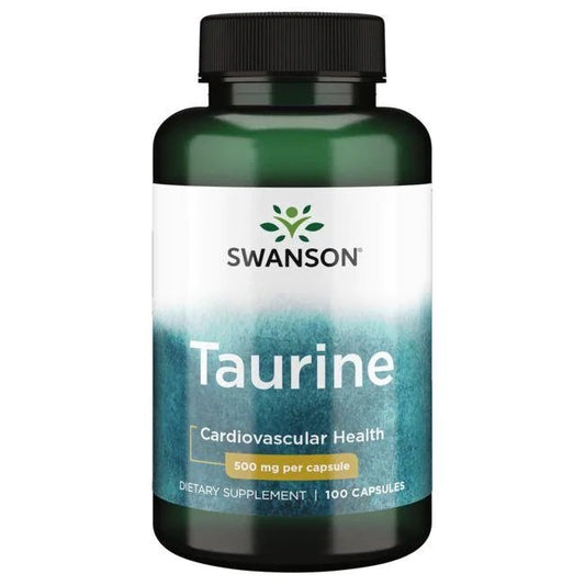 Swanson Taurine 500mg 100 caps