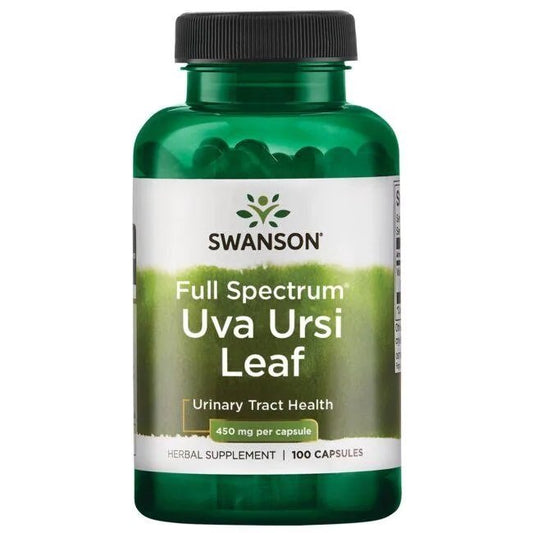 Swanson Full Spectrum Uva Ursi Leaf 450mg 100 caps