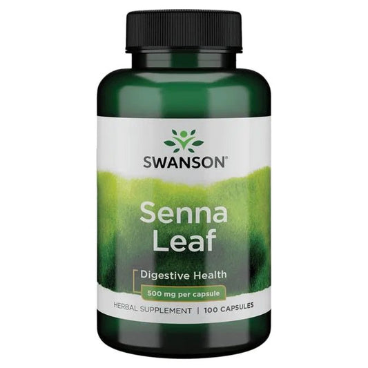 Swanson Senna Leaf 500mg 100 caps