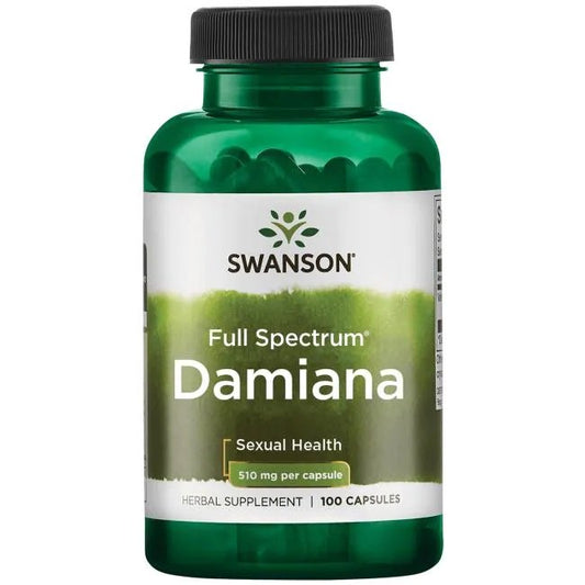 Swanson Damiana 510mg 100 caps
